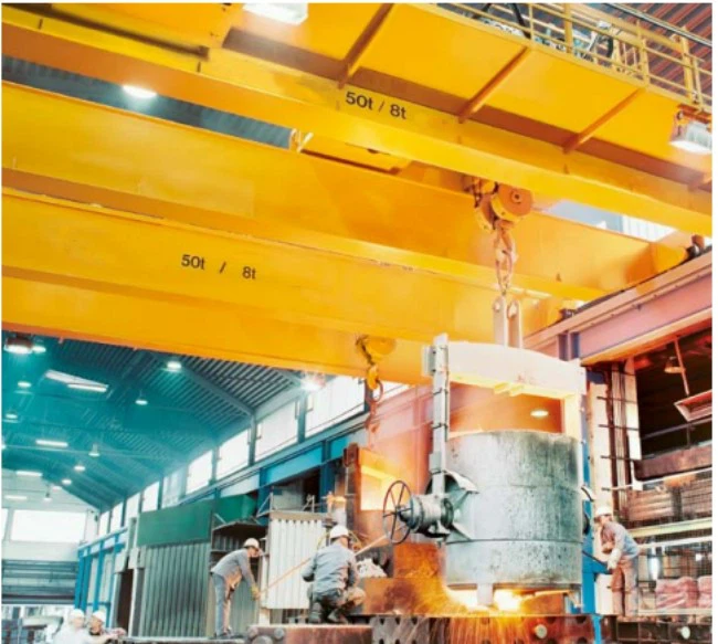 Pota Dökümhanesi ve Döküm Çelik Fabrikası Tavan Vinci