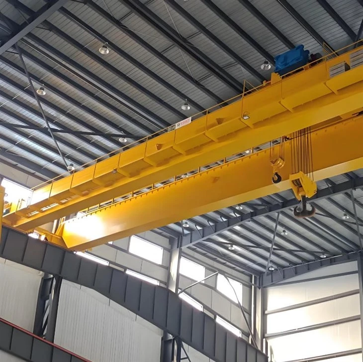 Atölye İçin Çift Kirişli Elektrikli Gezer Köprü Vinç