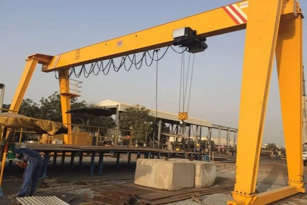 Electric Mobile Single Girder Gantry Crane