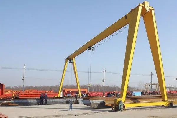 Electric Mobile Single Girder Gantry Crane