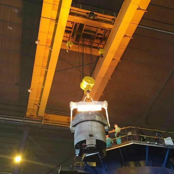 QDY Metalurji Çift Kirişli Döküm Gezer Vinç