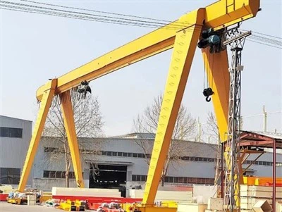 Bir Çerçeve 15 Tonlu Tek Kiriş Gantrisi Vinç