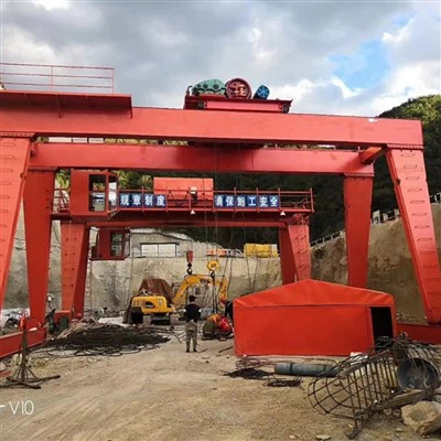 Çift Kirder Gantry vinç 20 ton